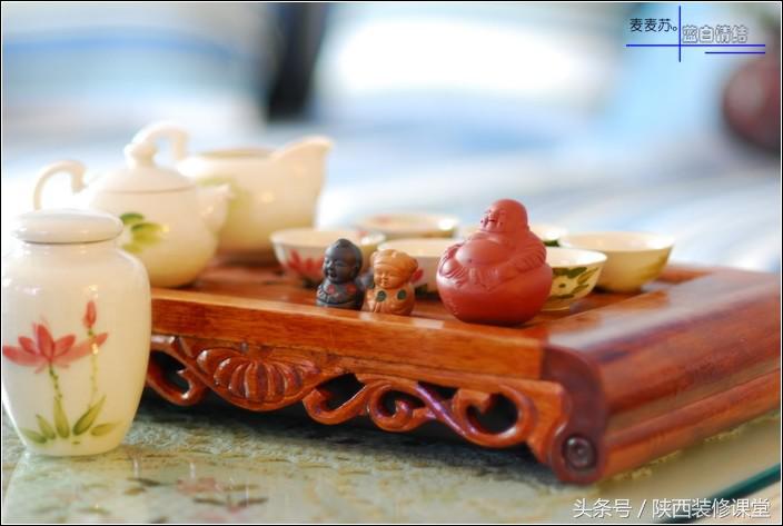 133平4室2厅2卫的四叶草户型装修,133平4室2厅2卫极简奶油风格