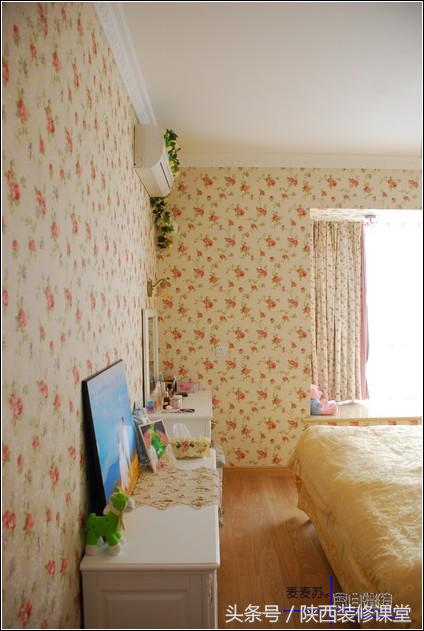 133平4室2厅2卫的四叶草户型装修,133平4室2厅2卫极简奶油风格