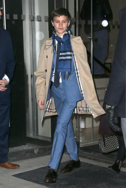 贝克汉姆四小孩置装费用4万小七一人就2万,女孩果然要富养