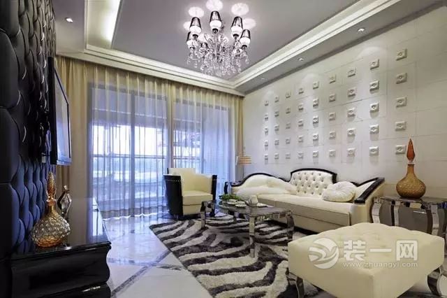 82平米保利香槟装修效果图,保利香槟国际98.9装修风格