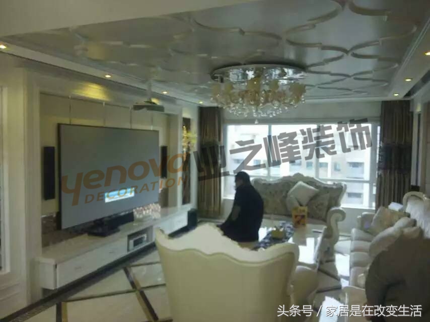 西宁安泰华庭大平层,西宁绿地花都97平装修效果图