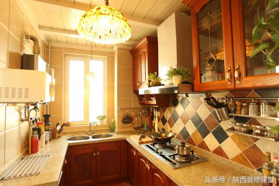 125平美式乡村风25万勉强硬装搞定,135平方美式乡村风情