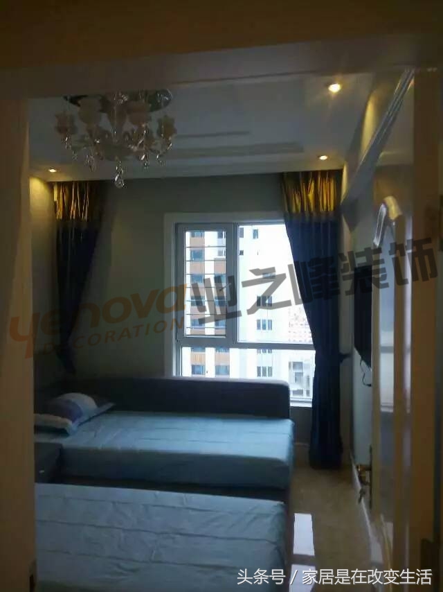 西宁安泰华庭大平层,西宁绿地花都97平装修效果图