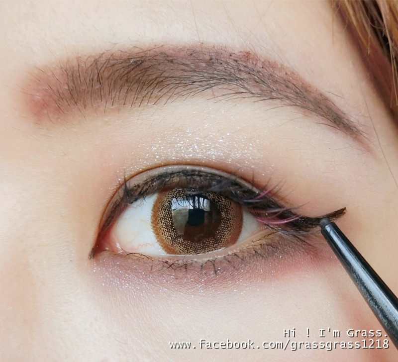 美宝莲眼线笔的使用方法,杏眼适合的眼妆眼线胶笔