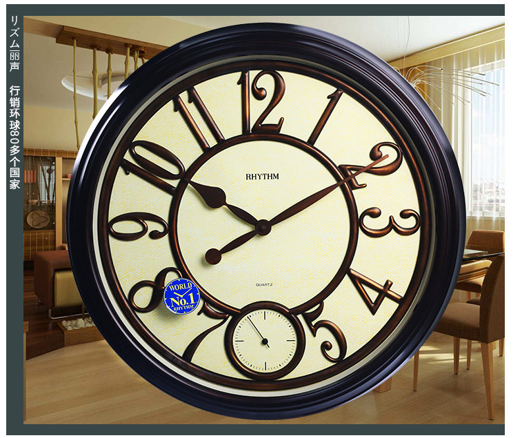 rhythm丽声挂钟,rhythm丽声手表