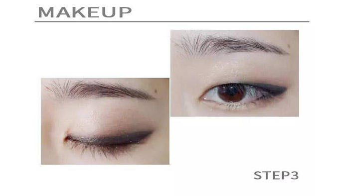 单眼皮俏皮又可爱的眼妆怎么画,单眼皮少年感眼妆教程