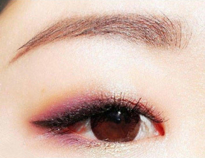 单眼皮画眼妆教程,单眼皮如何画眼妆韩国