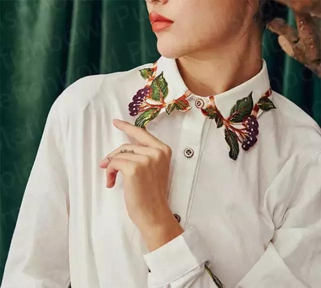 就因为一个衣领,整个人都升仙了