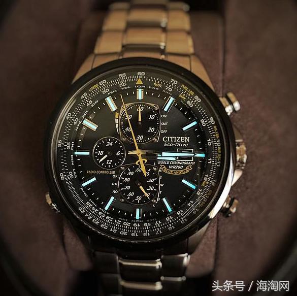 西铁城光动能多局电波腕表,西铁城光动能手表蓝天使二代价格