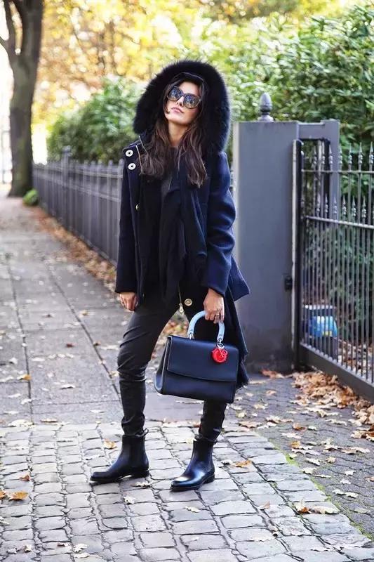 短靴和阔腿裤怎么搭配小个子,穿出长腿经典舒适基础百搭小短靴