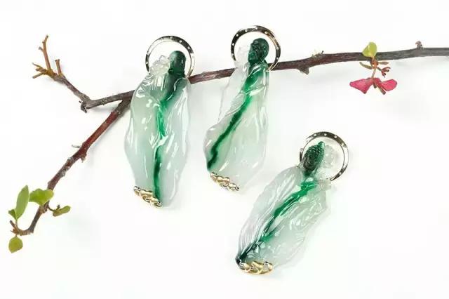 翡翠镶嵌是银的好还是18k金的好,k金镶嵌翡翠定制