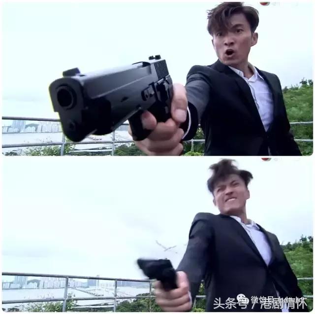 《乘胜*击狙**》向星爷致敬？陈山聪用「古惑的枪」射中自己