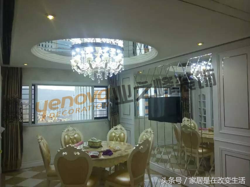 西宁安泰华庭大平层,西宁绿地花都97平装修效果图