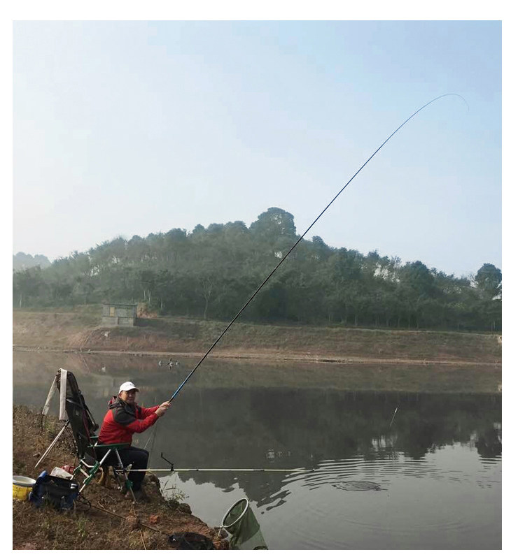 空钩悟道－禅隐超轻鱼竿