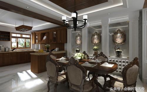 沈阳中海和平之门142㎡美式风格装修图居住舒适采光好