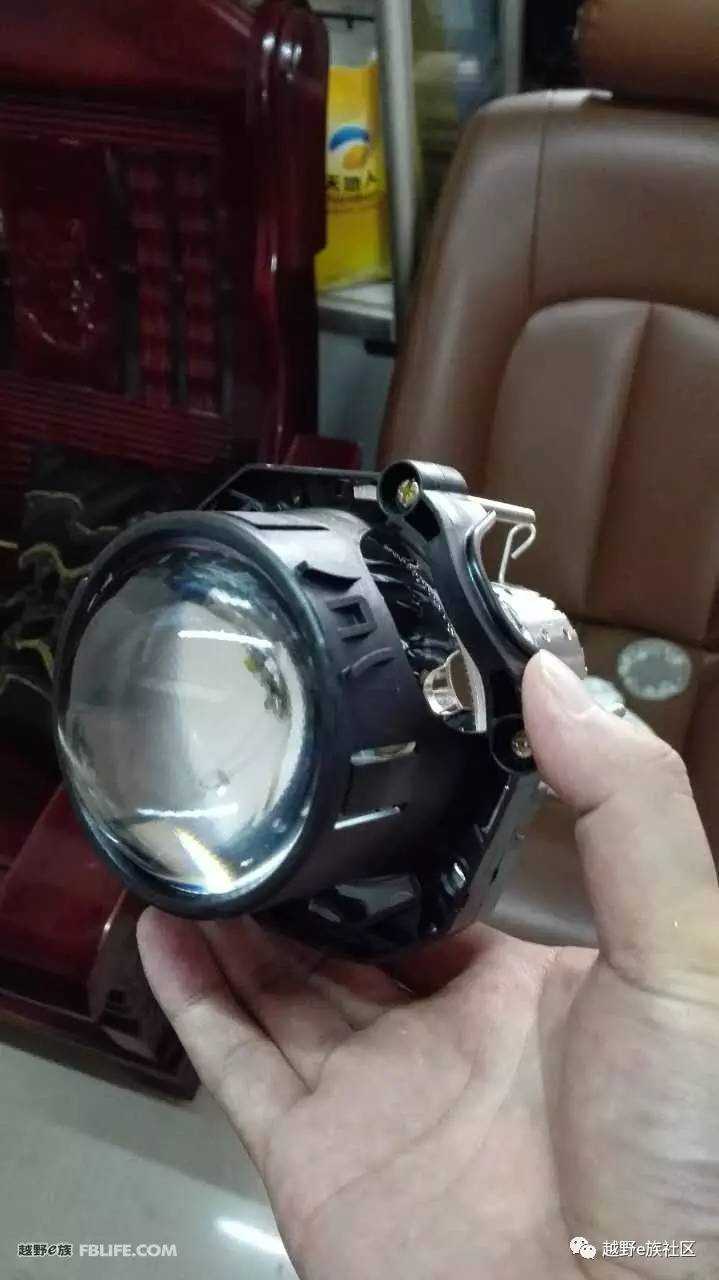 霸道120升级灯光海拉6透镜