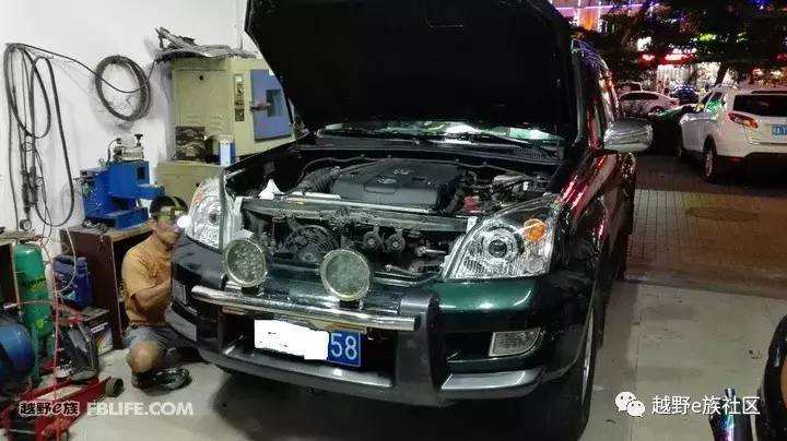 霸道120升级灯光海拉6透镜