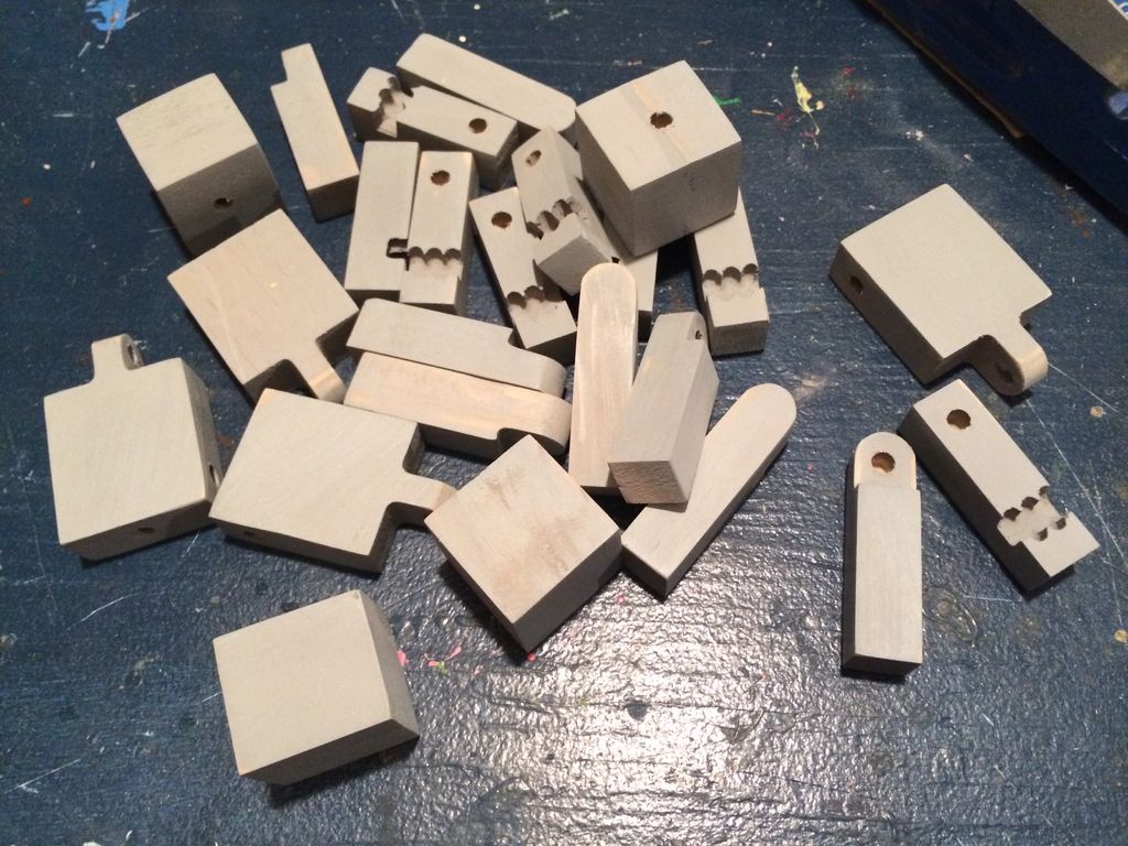 用木块和爱,构筑起桌面上的《我的世界》