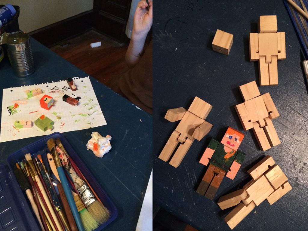 用木块和爱,构筑起桌面上的《我的世界》