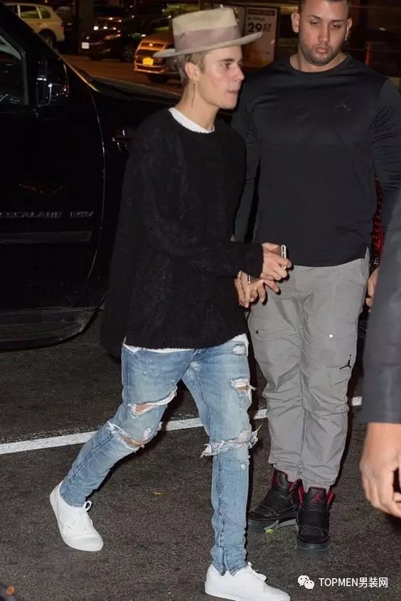 牛仔裤潮人推荐,高端牛仔裤潮流