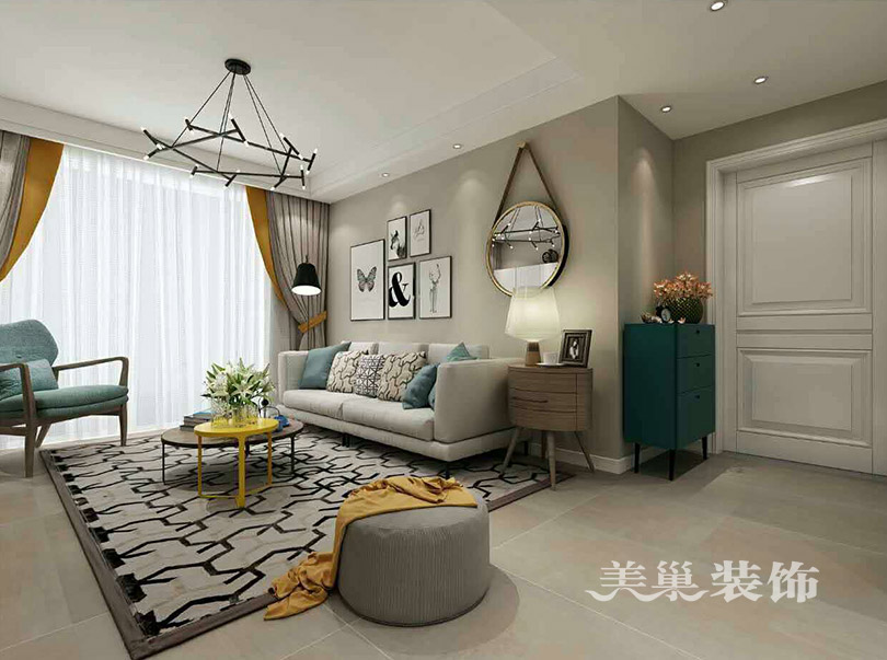 郑州市金水区中海锦苑89平现代简约业主很喜欢