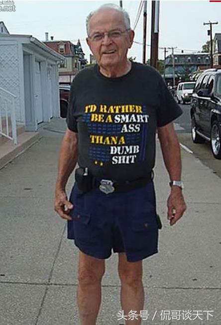 美国老人穿衣搭配,美国老人穿衣夏天