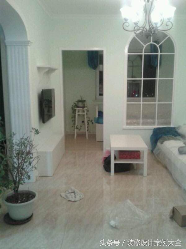 夫妻俩齐心协力攒钱买房装修，虽然面积不大但满满的温馨