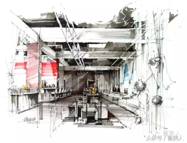 赵国斌室内手绘,赵国斌室内设计