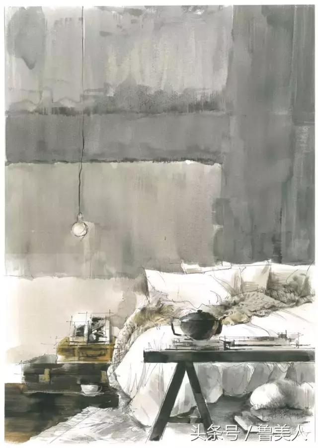 赵国斌室内手绘,赵国斌室内设计