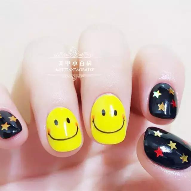 春天美甲2020显白小雏菊,春日小清新粉色系美甲