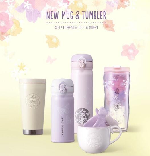 星巴克春天新款,春天悄然来到