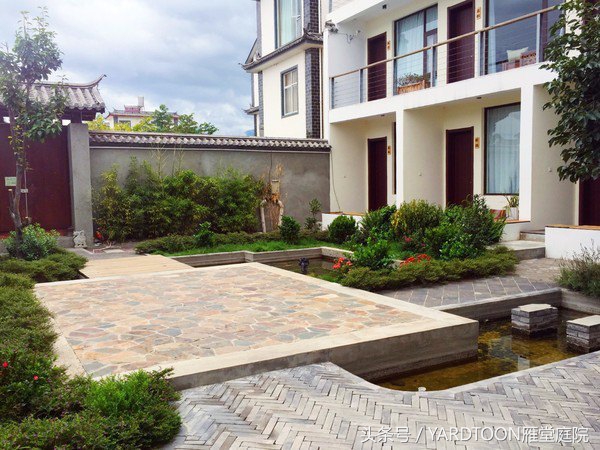 人与自然和谐庭院,人与自然院子设计图