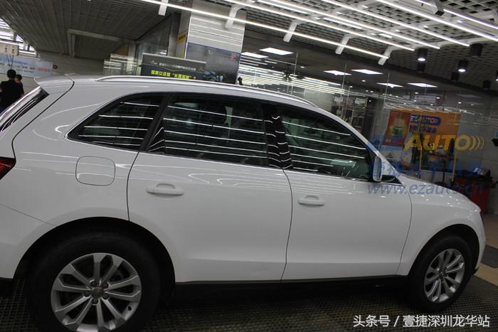 奥迪q5镀晶前后对比图,奥迪q5l镀晶是什么意思