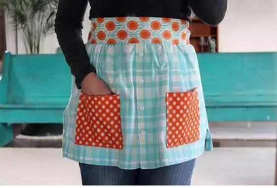 家里旧衣服别再扔了，给老婆这么一改太好用了！省钱又实用！