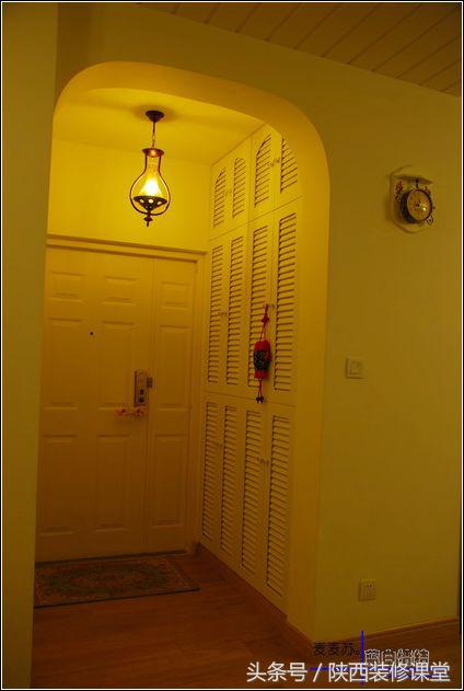 133平4室2厅2卫的四叶草户型装修,133平4室2厅2卫极简奶油风格