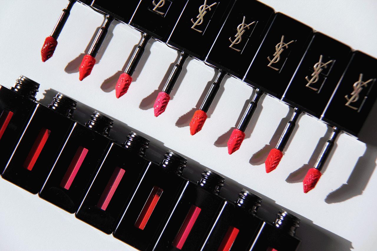 你们想看的口红试色,ysl黑管镜面唇釉416烂番茄多少钱