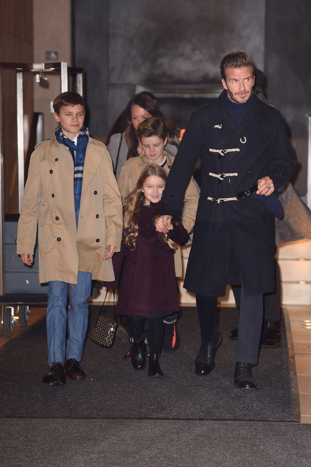 贝克汉姆四小孩置装费用4万小七一人就2万,女孩果然要富养