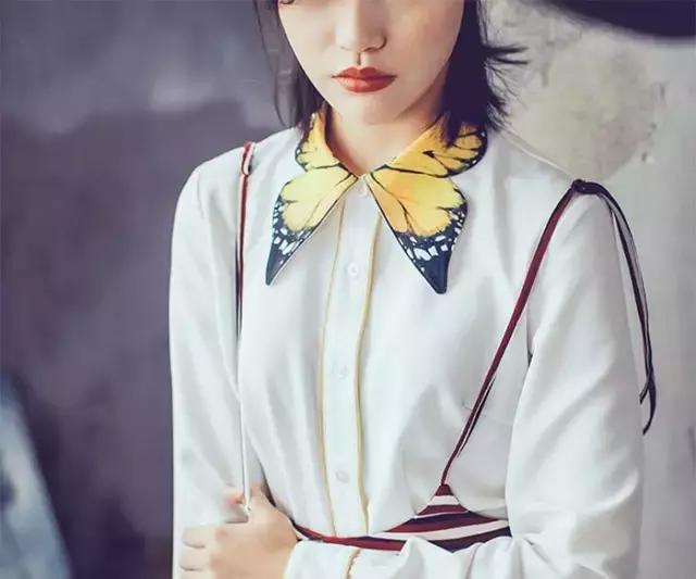 就因为一个衣领,整个人都升仙了