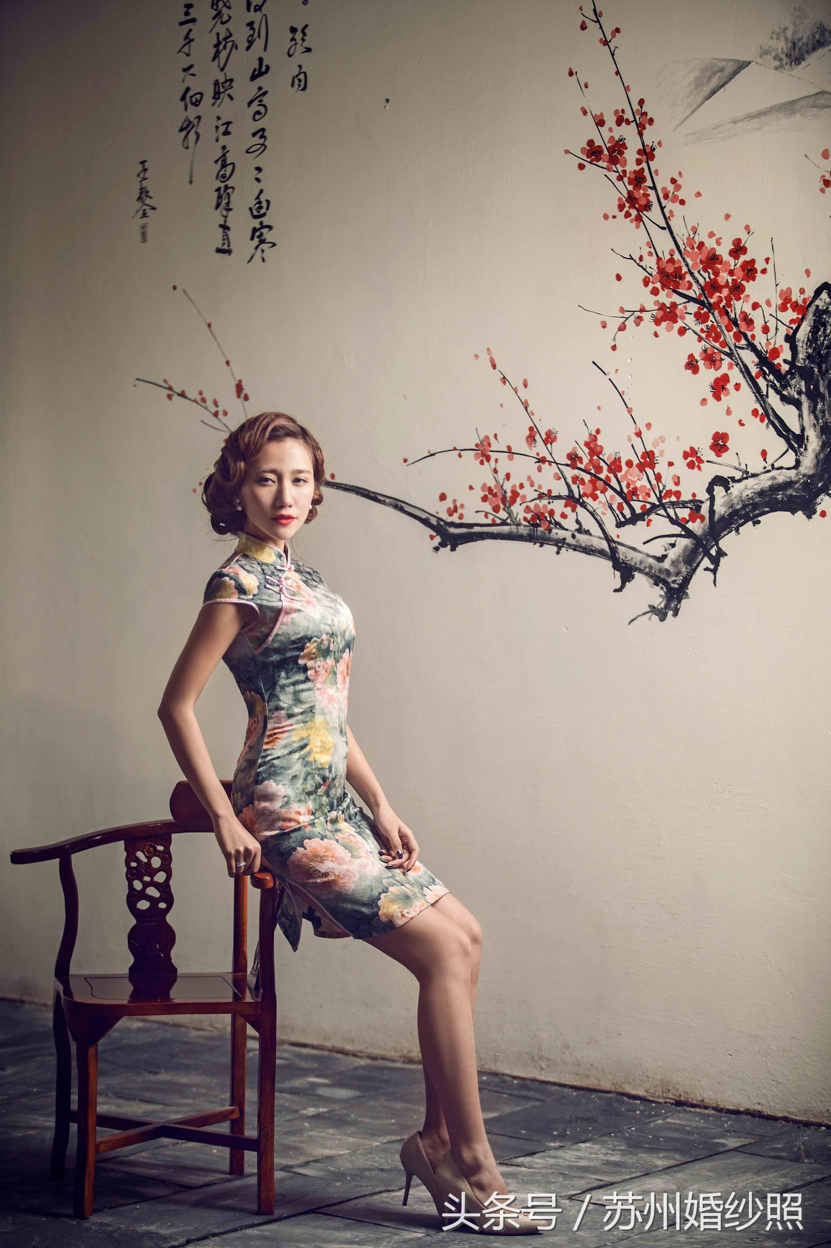 苏州婚纱摄影为新娘推荐复古风妆发