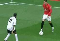 c罗和梅西过人,足球技巧教你像c罗一样过人