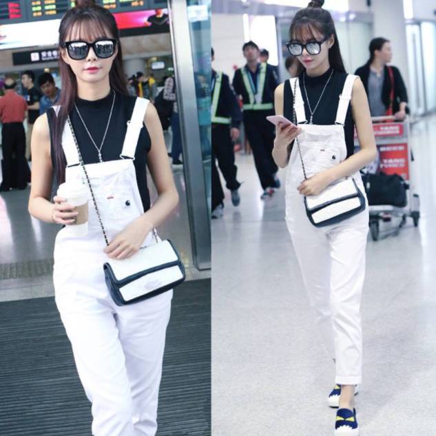 学宋茜穿搭look,学学谭松韵少女感穿搭