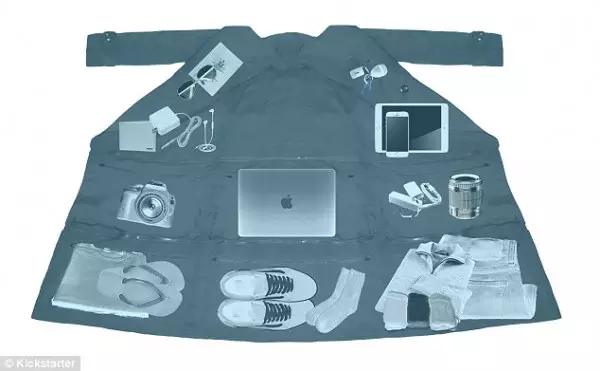 把15公斤行李穿上身！澳洲创意公司发明省钱“登机外套”