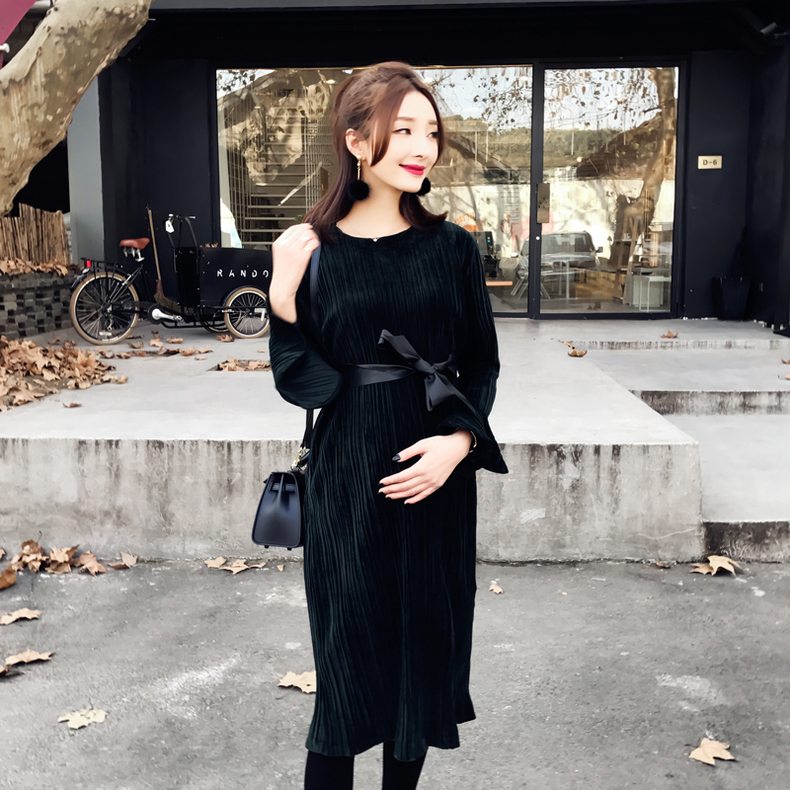 孕妇的春装有多好看照着穿美呆了,孕期这样穿美到爆