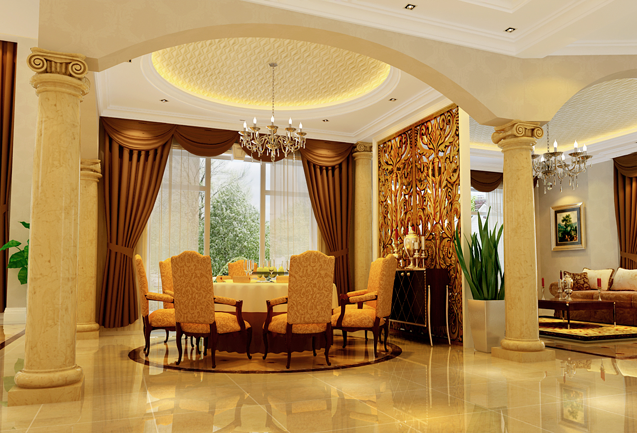 石家庄亿城上山间最新效果图,石家庄新古典大宅设计效果图