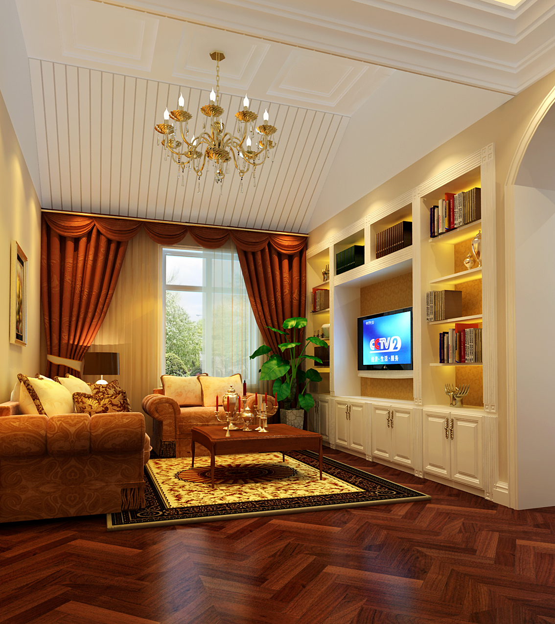 石家庄亿城上山间最新效果图,石家庄新古典大宅设计效果图