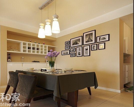 100个餐厅柜效果图,40平方餐厅包厢效果图