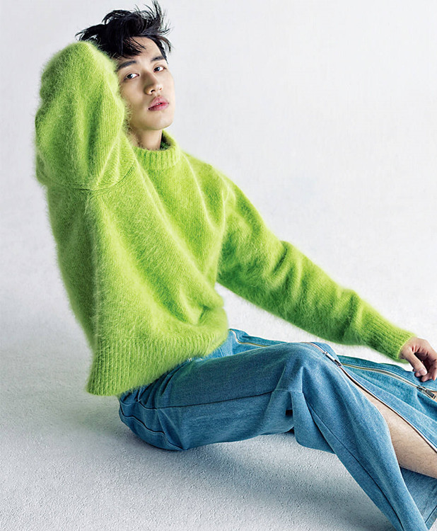 那些公认难穿的颜色,90后艺人许魏洲是怎么HOLD住的?