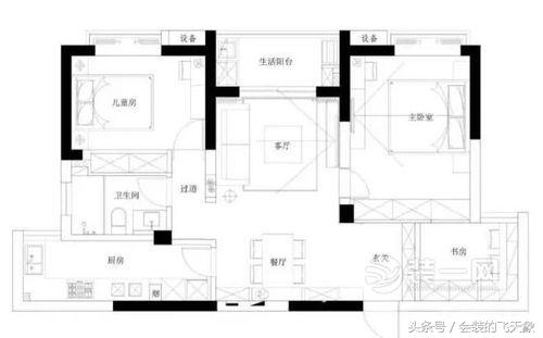 滨江壹号139平现代简约装修风格,装修设计小房间现代简约小户型