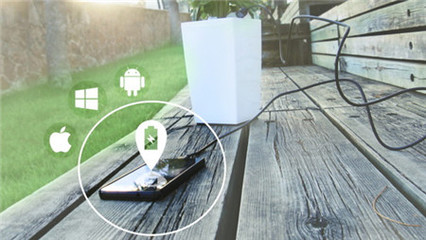 光合作用下一盆栽居然是手机充电器！华为苹果的充电器瞬间逊色了