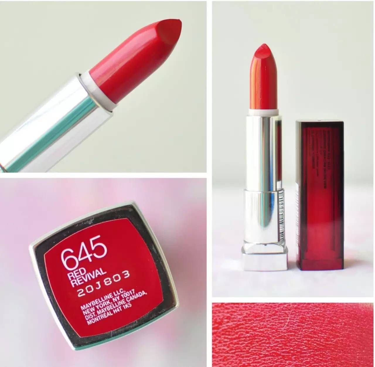 阿玛尼挚爱400和迪奥哑光999,dior999经典正红色口红图片